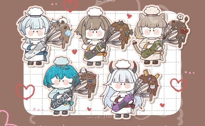 【ご依頼】量産SDイラスト/セット購入者様