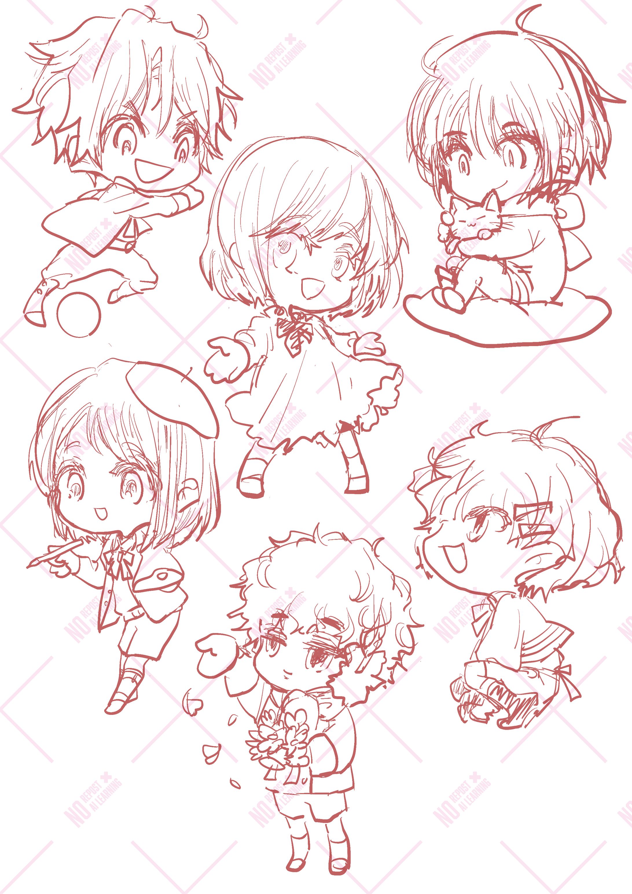 【ラフ】オリジナルキャラクター-1