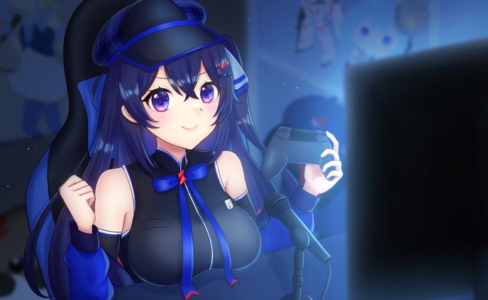 Skeb依頼絵(蒼井鈴香)