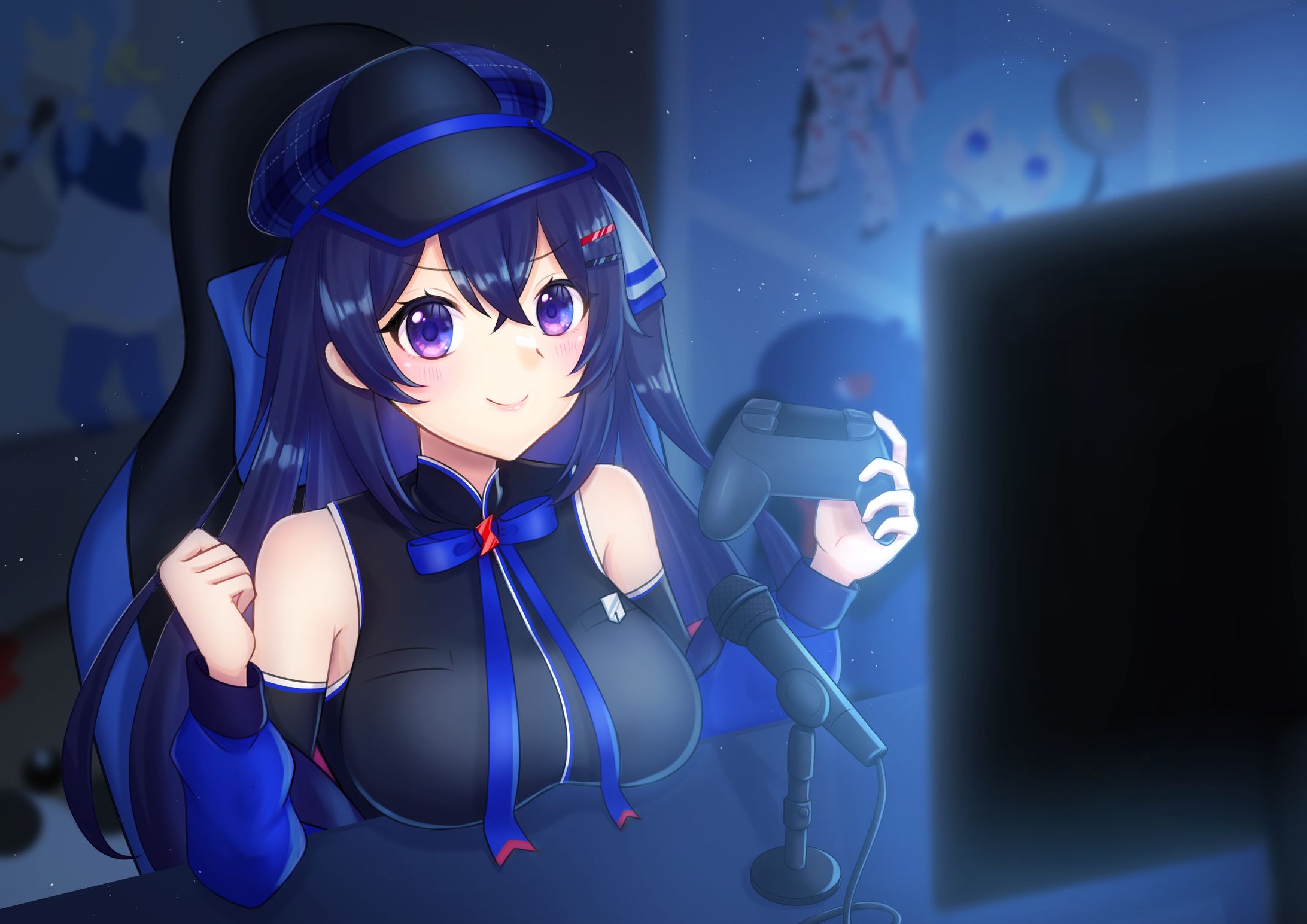 Skeb依頼絵(蒼井鈴香)-1