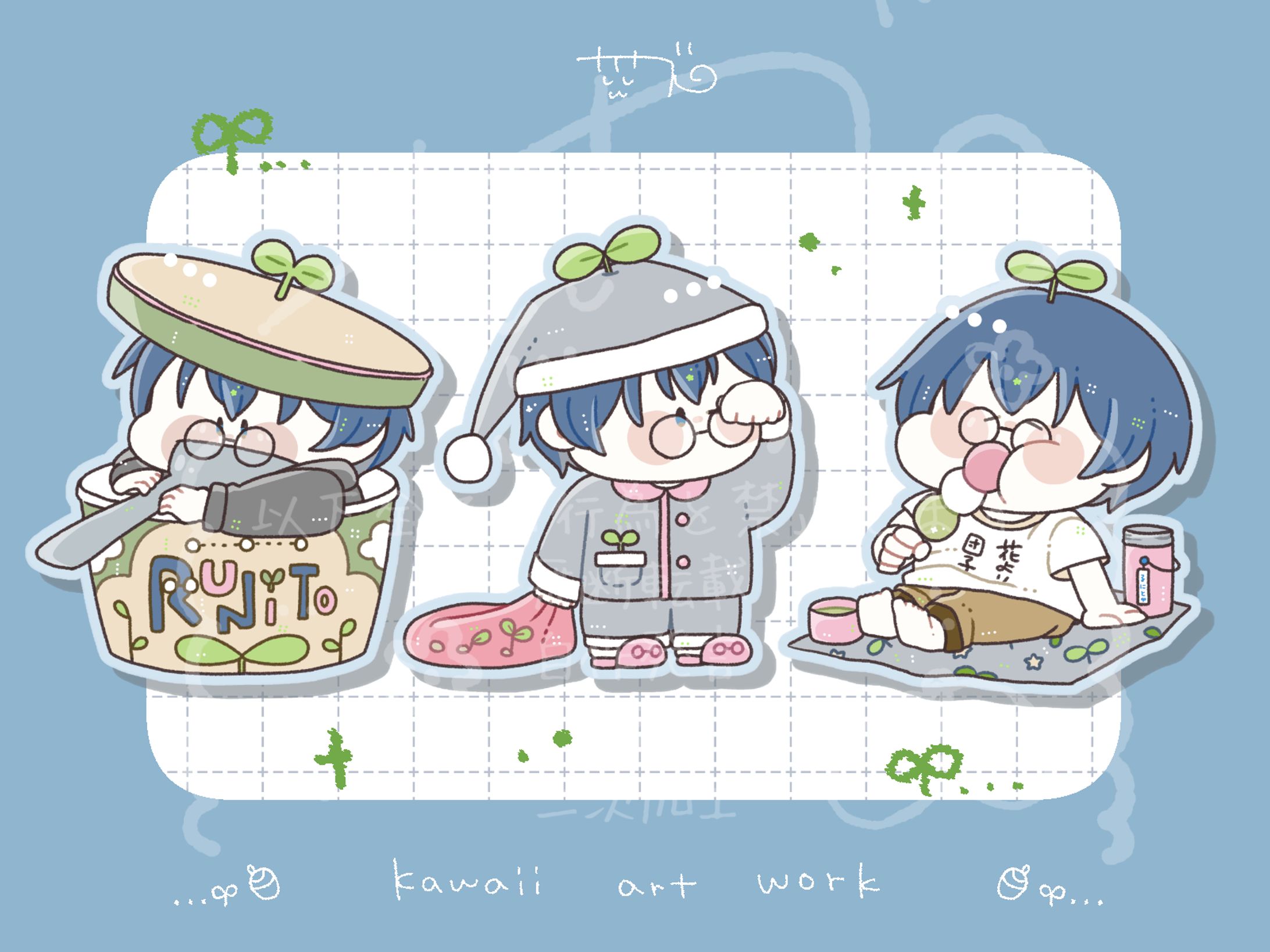 【ご依頼】量産SDイラスト/るにと様-1