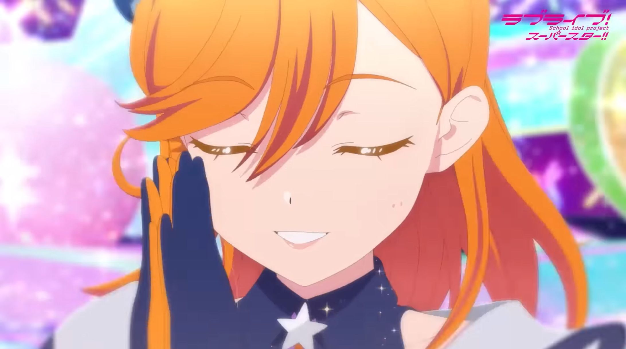 スーパースターのアニメで新曲としては最後だったので、かのんの閉じ目は作画の設定画や3期までの作画を見ながら3D上とレタッチでまつ毛、目まわりのディテールアップを行いました スーパースターのアニメで新曲としては最後だったので、かのんの閉じ目は作画の設定画や3期までの作画を見ながら3D上とレタッチでまつ毛、目まわりのディテールアップを行いました
