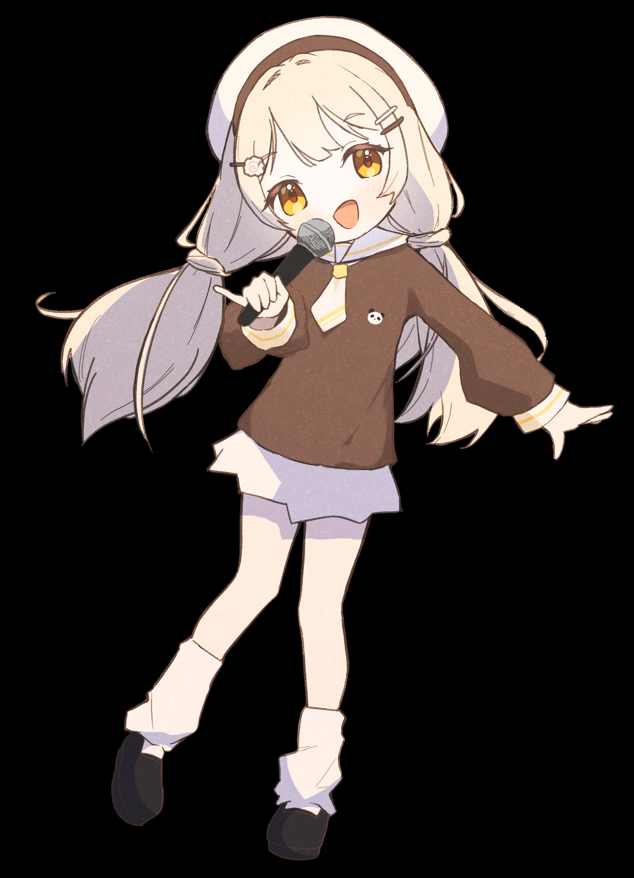 琥珀ぐみ様　サムネイル用イラスト及びスタンプ（ファンメイド）-1