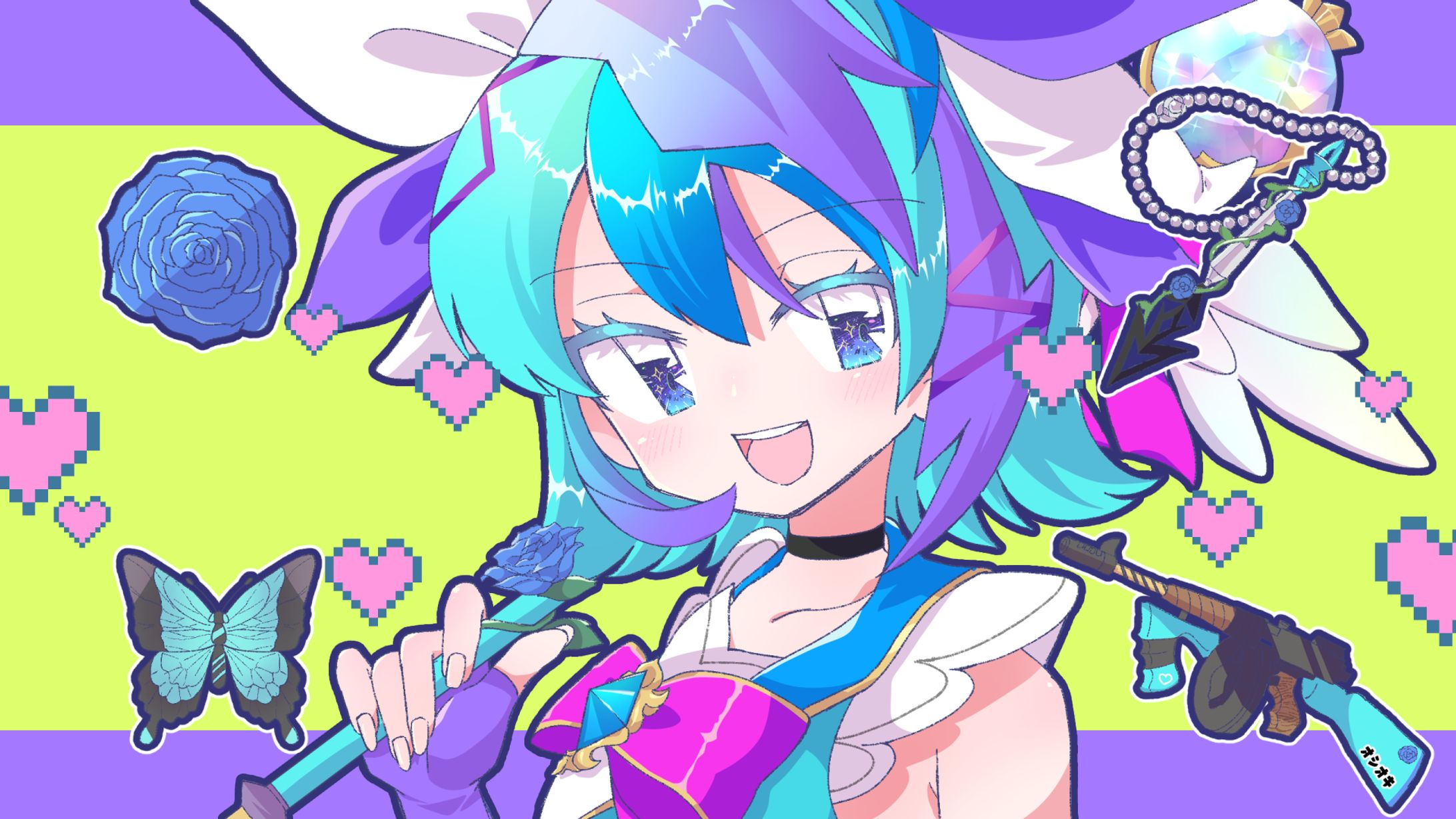 魔法少女826様歌ってみた用イラスト-1