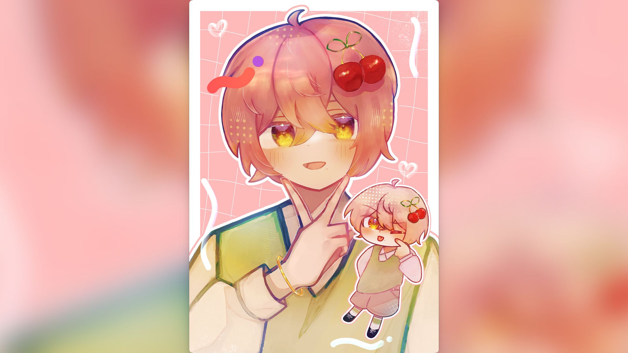 Skebでのキャラデザご依頼-1