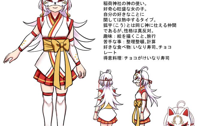 個人サークルキャラ キャラデザ