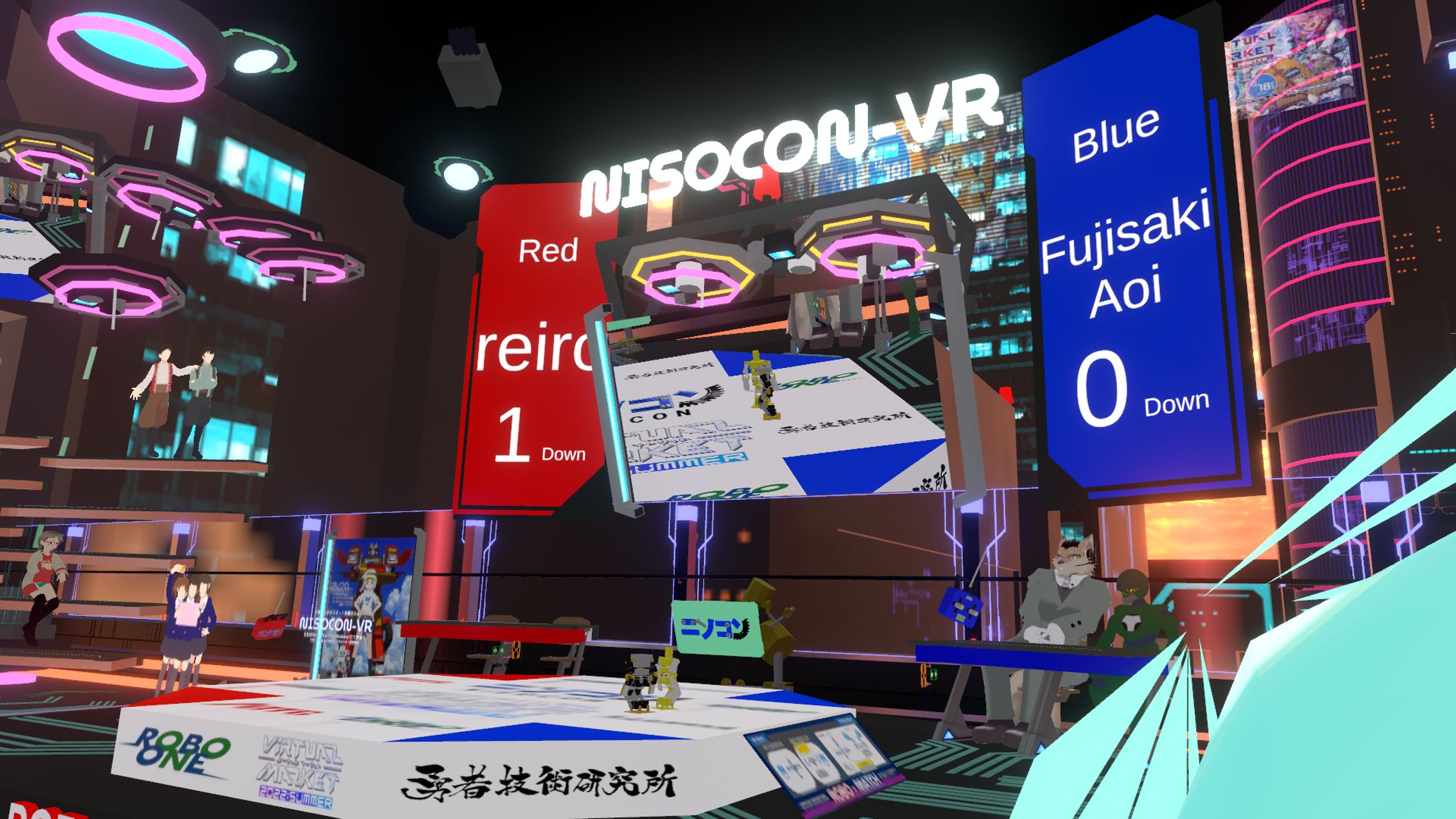 vket2022 ニソコンVR本戦に出場しました！-1