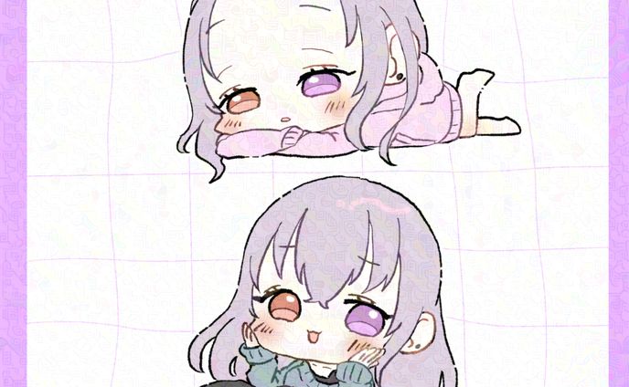 ゆきんこ様 ゆる絵2点