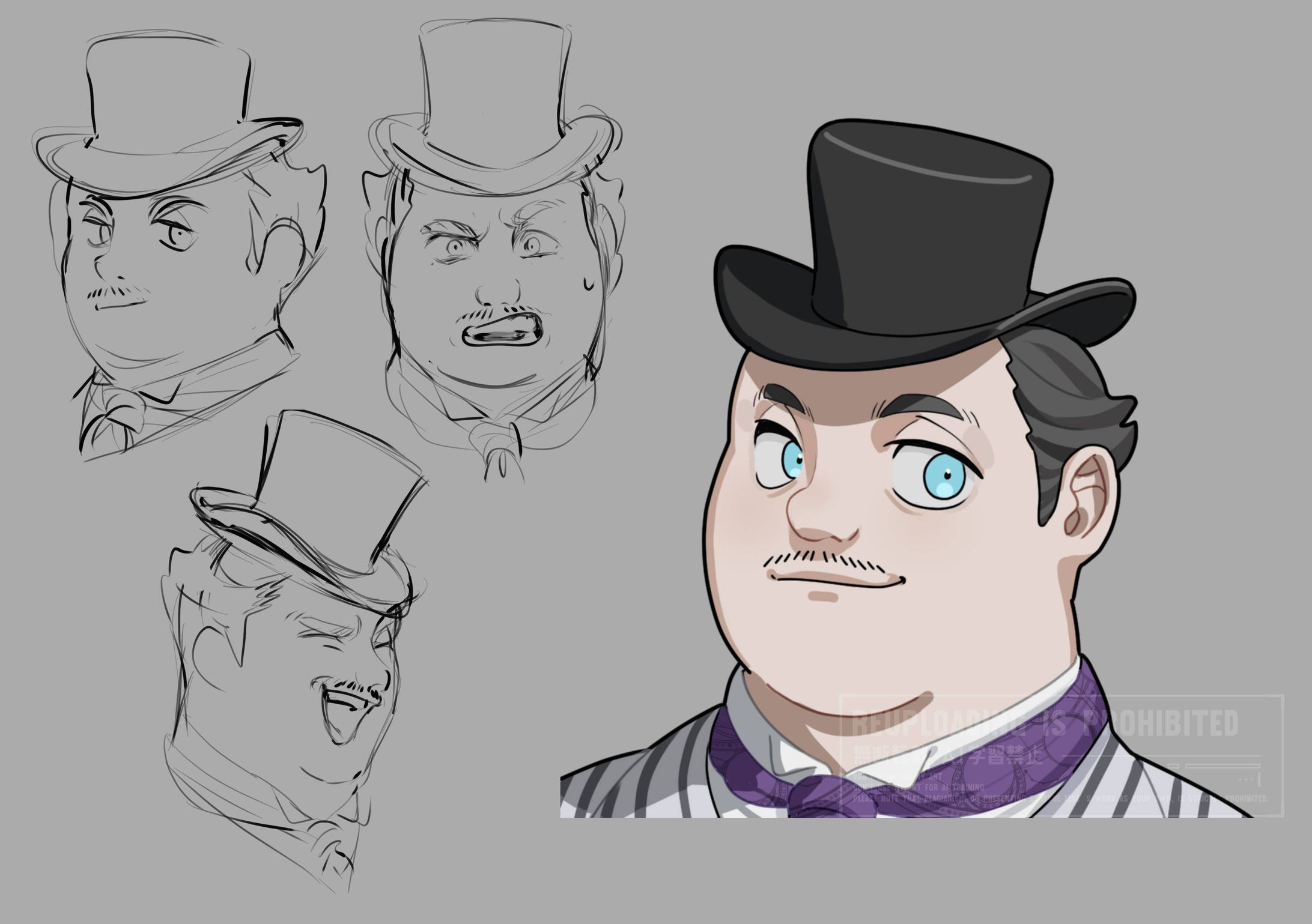 【自主制作】ゲームキャラクター-1