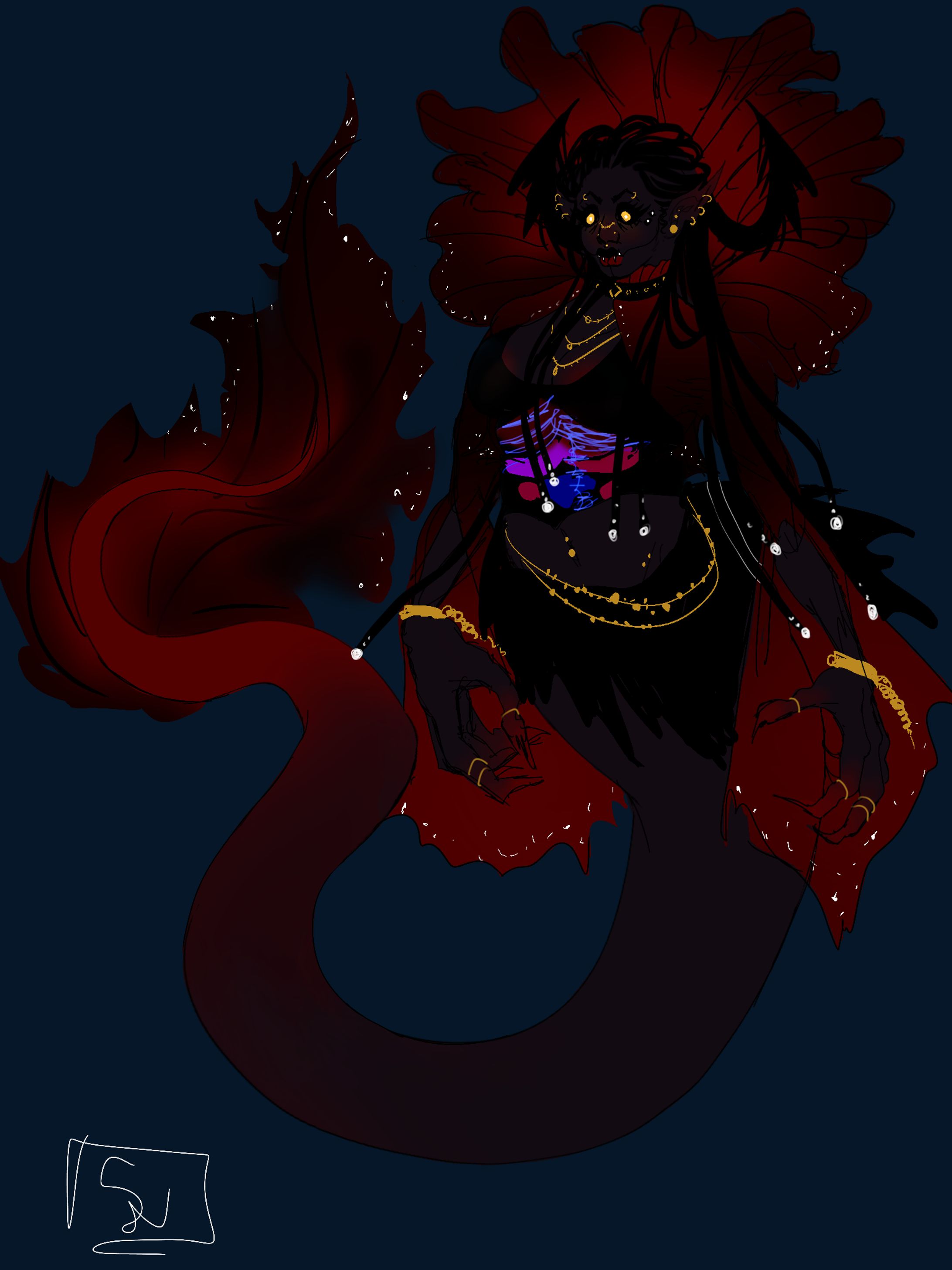 Serpent Chara Design-1