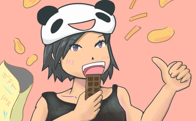 食べてかわいくなるタイプ