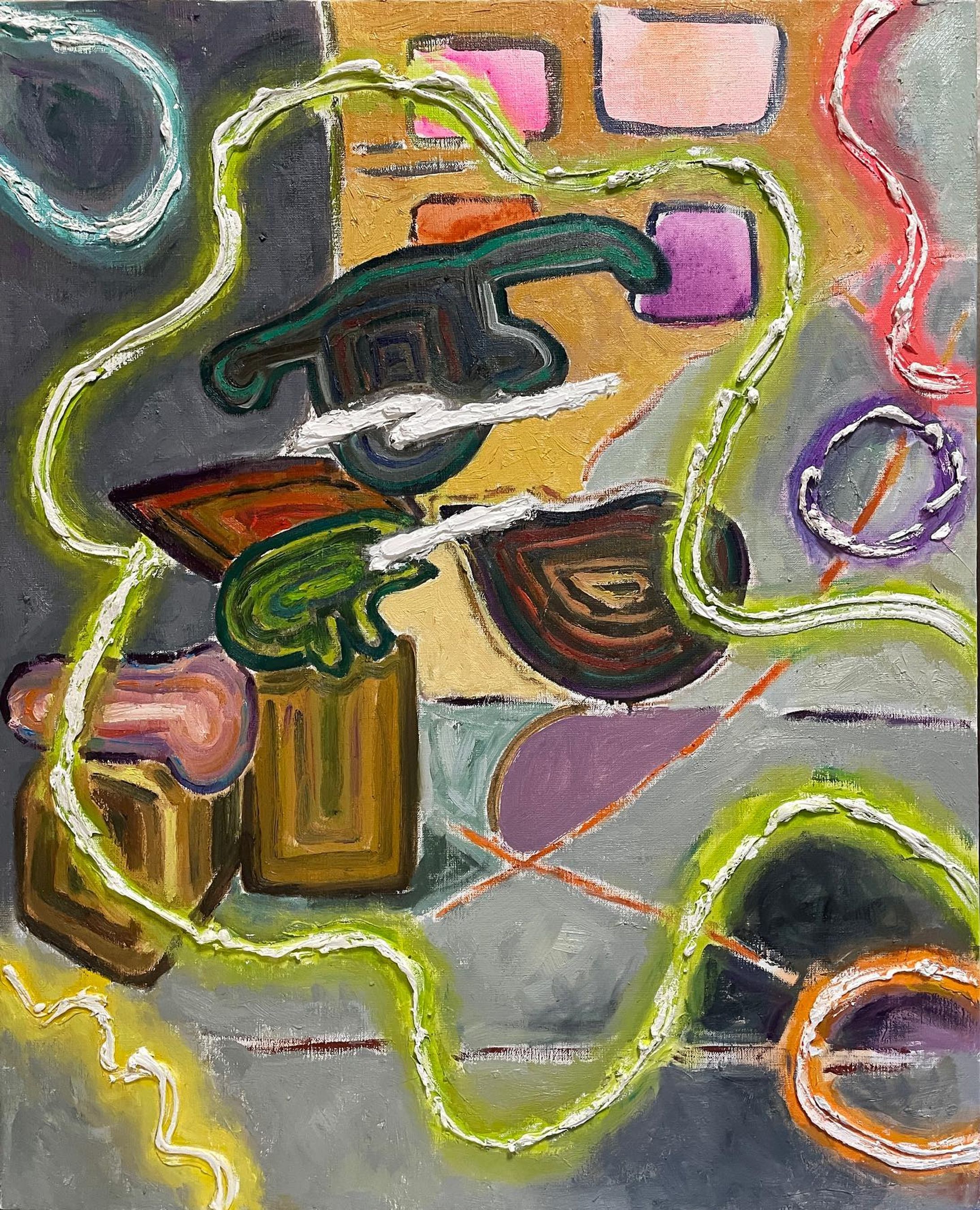 『still life〈回想〉』

2023年　F15号（652×530mm）

#油彩画 #油絵 #art #oilpainting-1