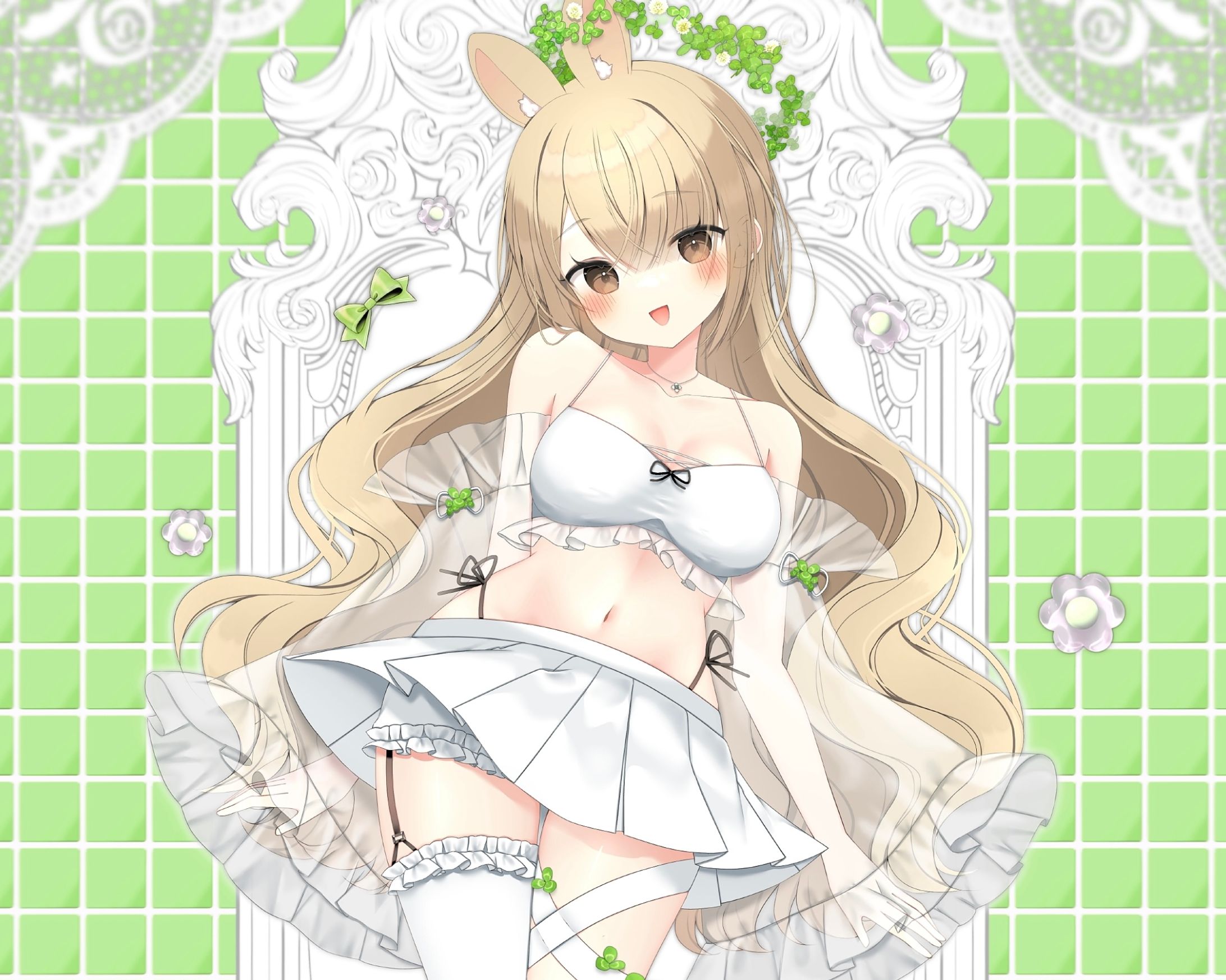 全身一枚絵/クローバー-1