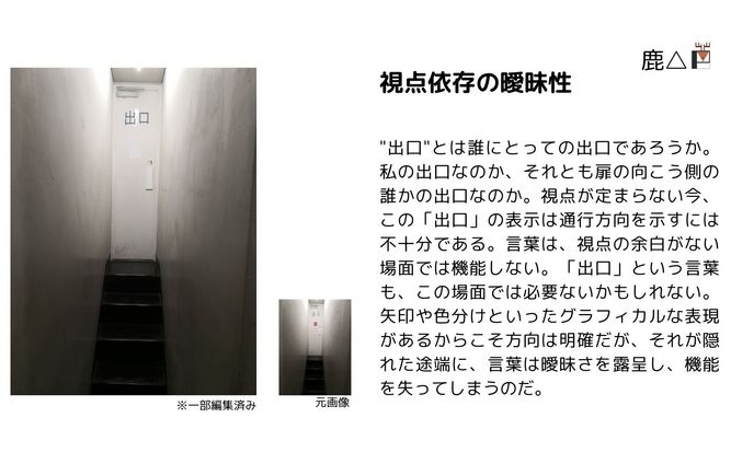 『視点依存の曖昧性』