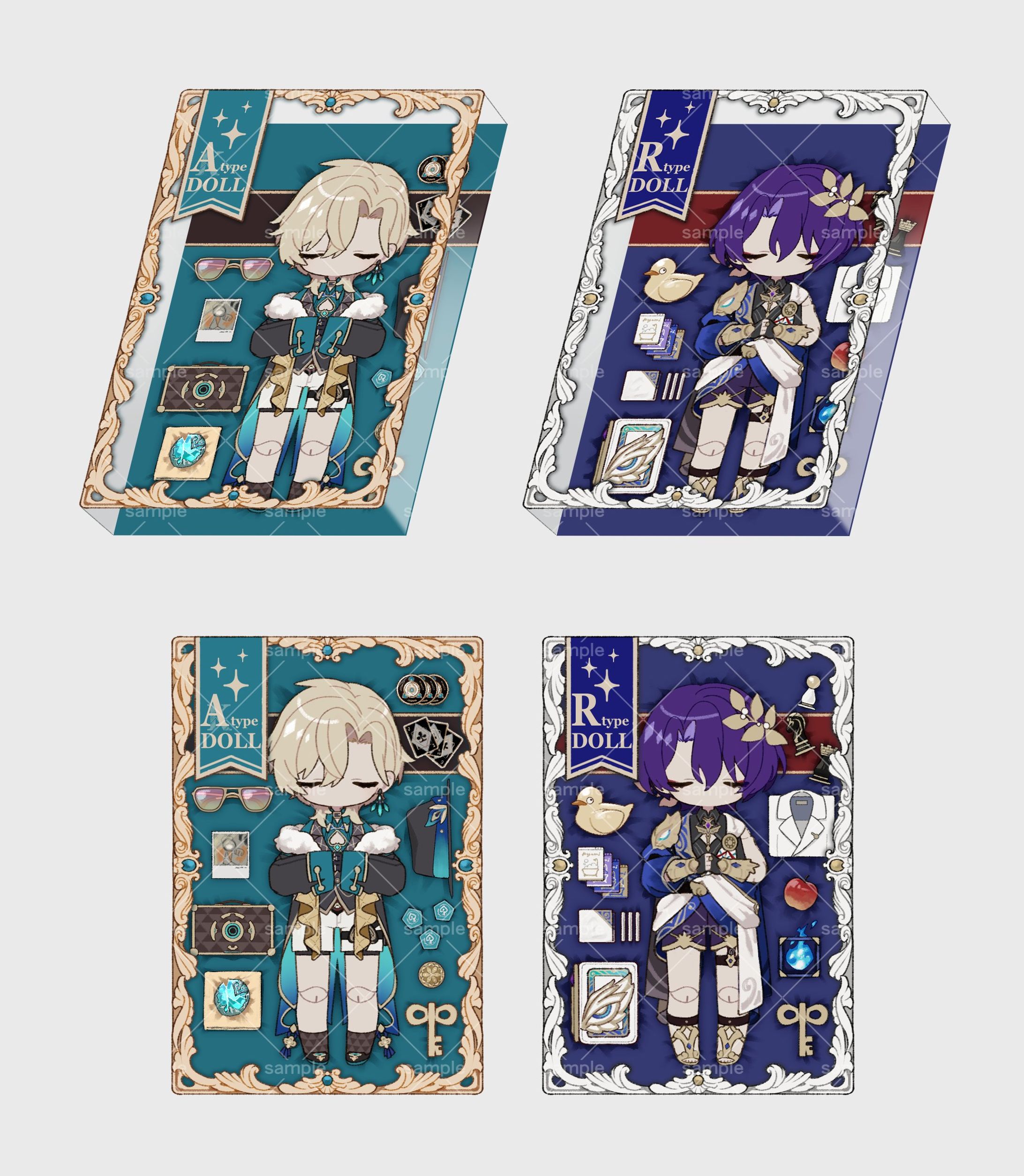 【グッズ】アクリルブロック２-1