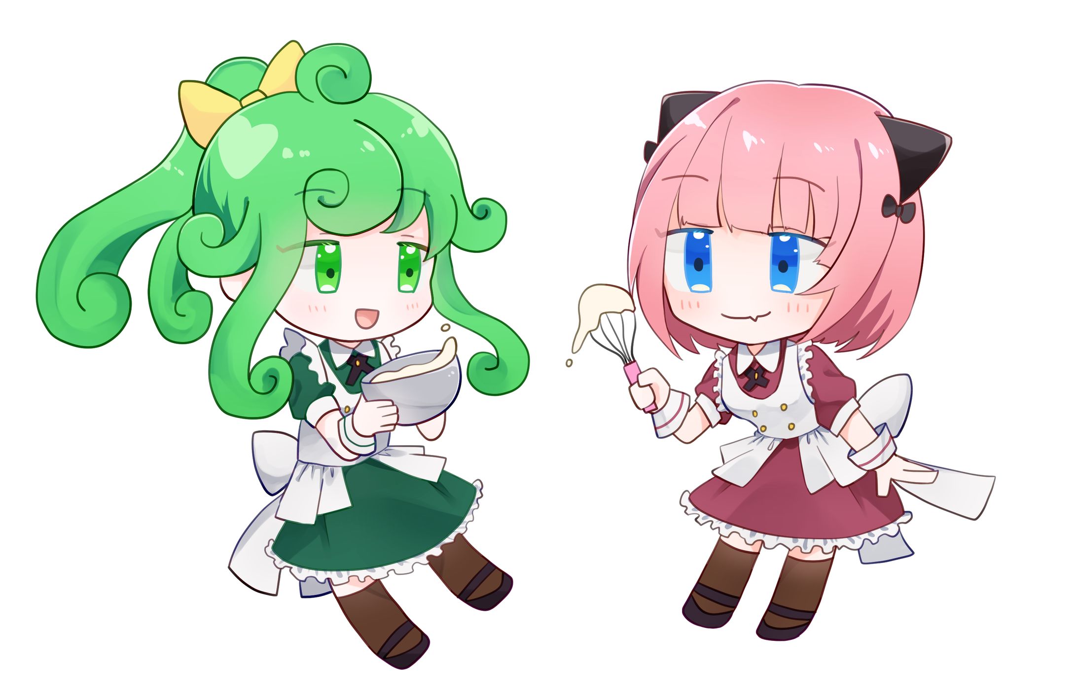 【お仕事】歌ってみた用SDイラスト/むっち様・ほたか様-1