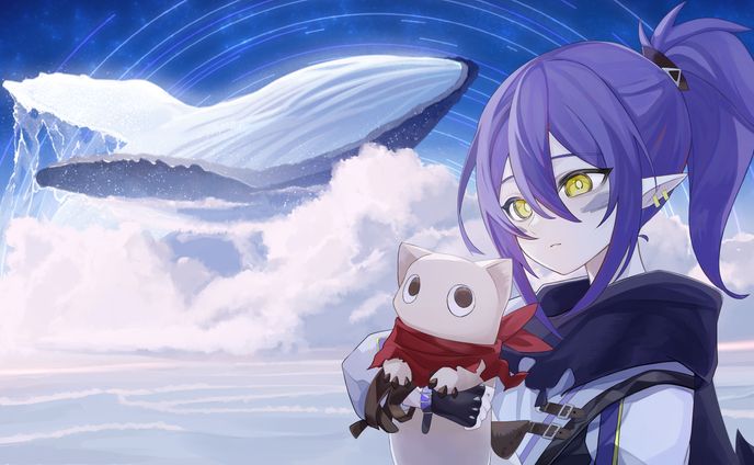 【1枚絵】ナガレ様「ただ声一つ」 歌ってみた