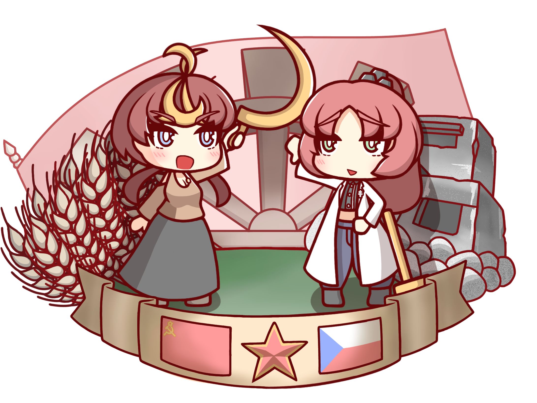 ヴィネットイラスト/オリジナルキャラクター-1