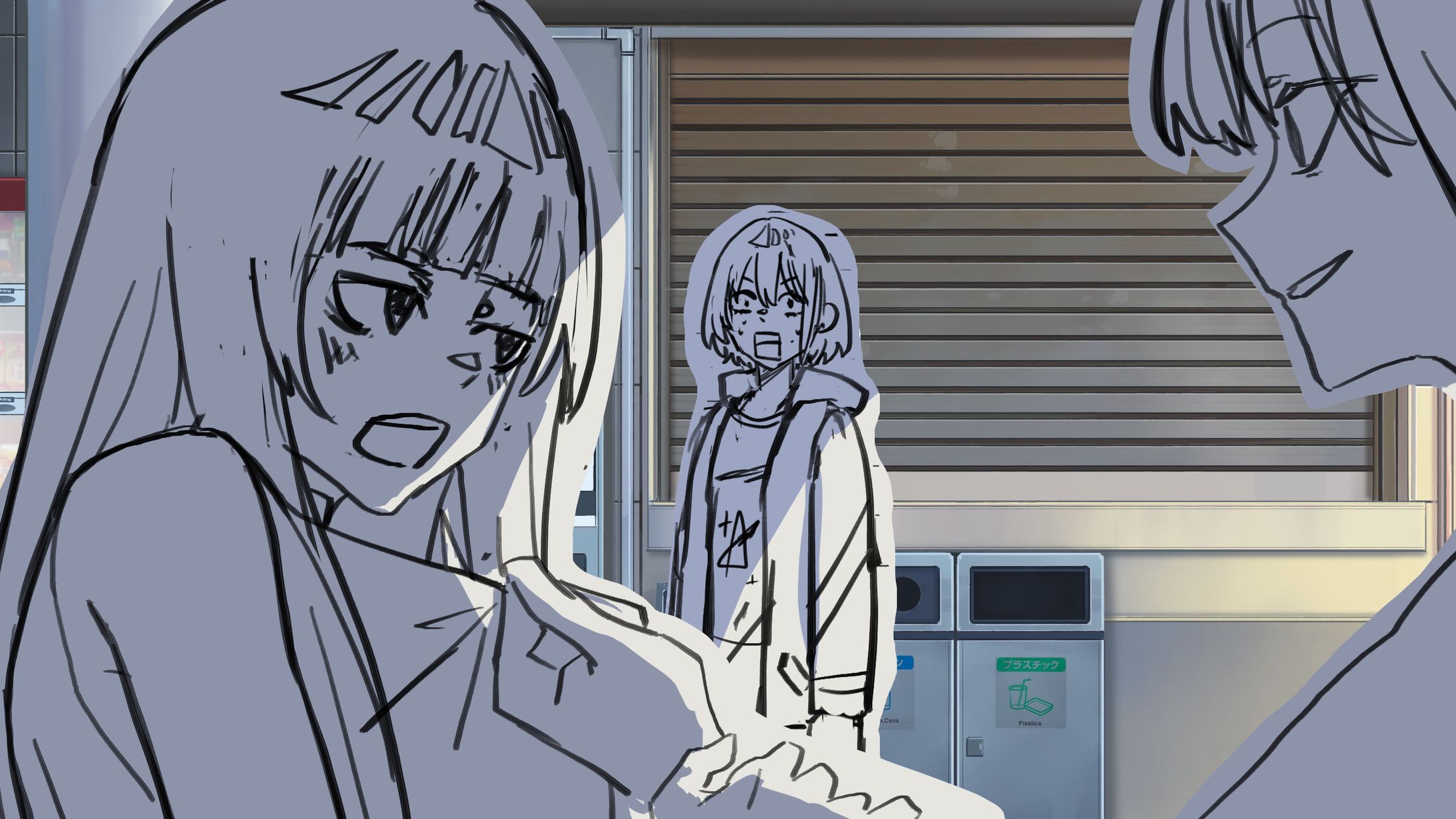 アニメ背景 - we-1