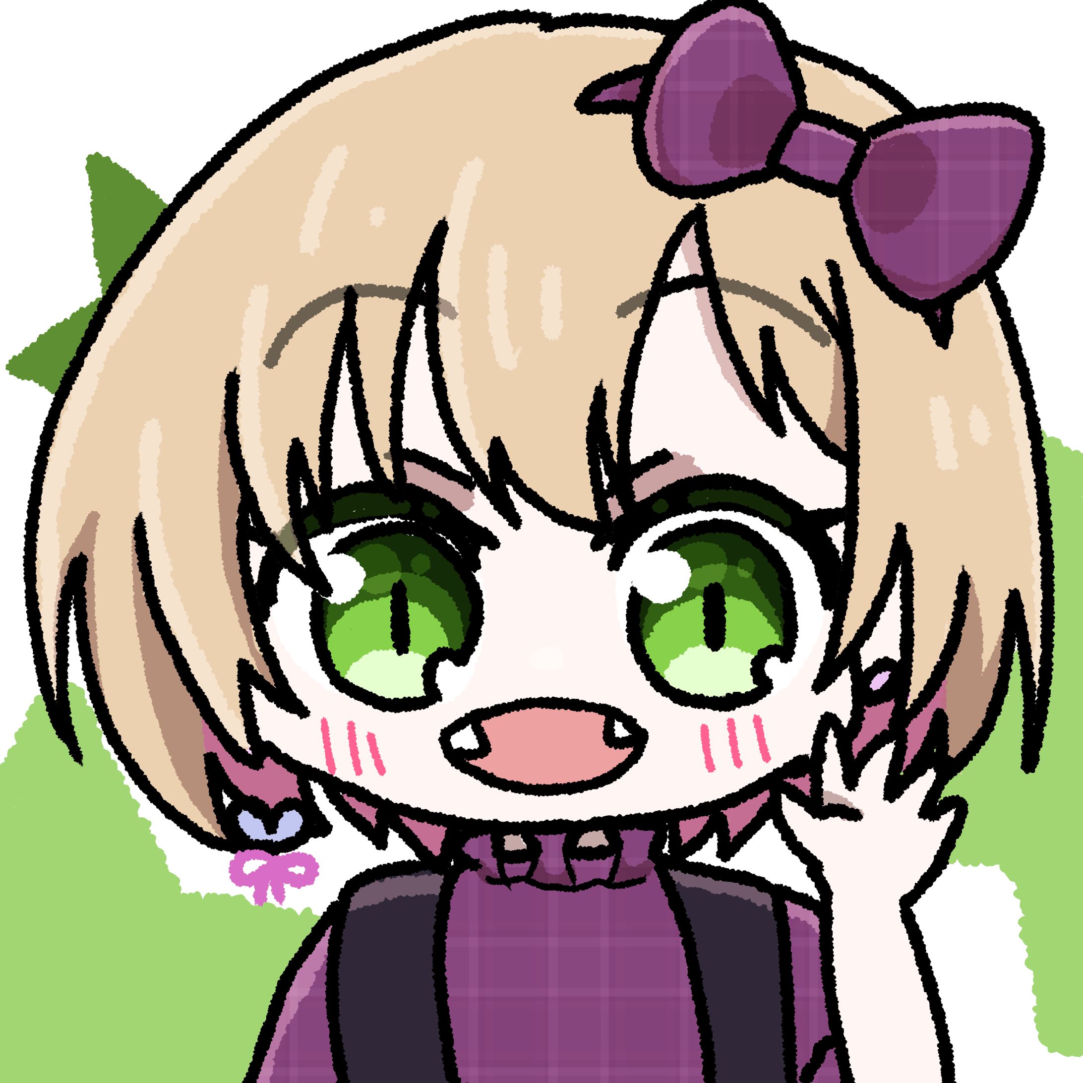 【ミニキャラ】上坂ころろ様（ファンアート）（表情差分あり）-1
