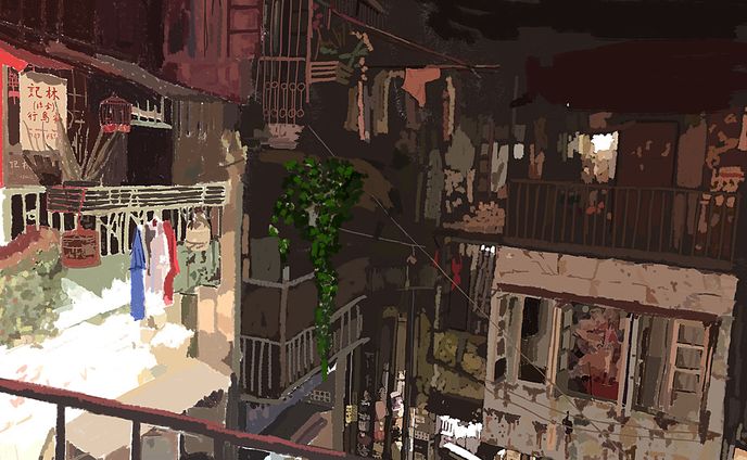 背景絵