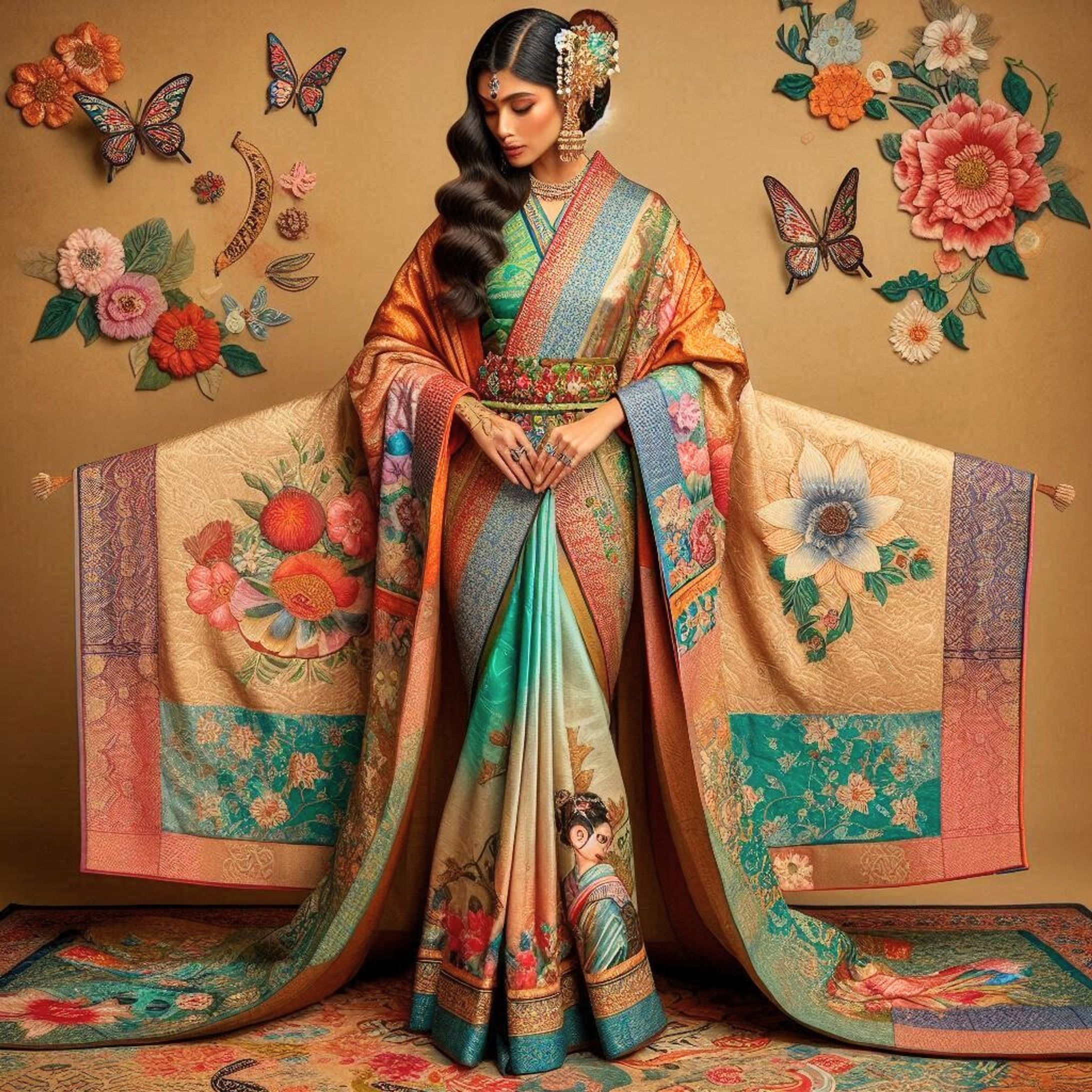 NEO SAREE TOKYO AI Fashion Week - 2025 S/S Contest 最終選考選出一部-1