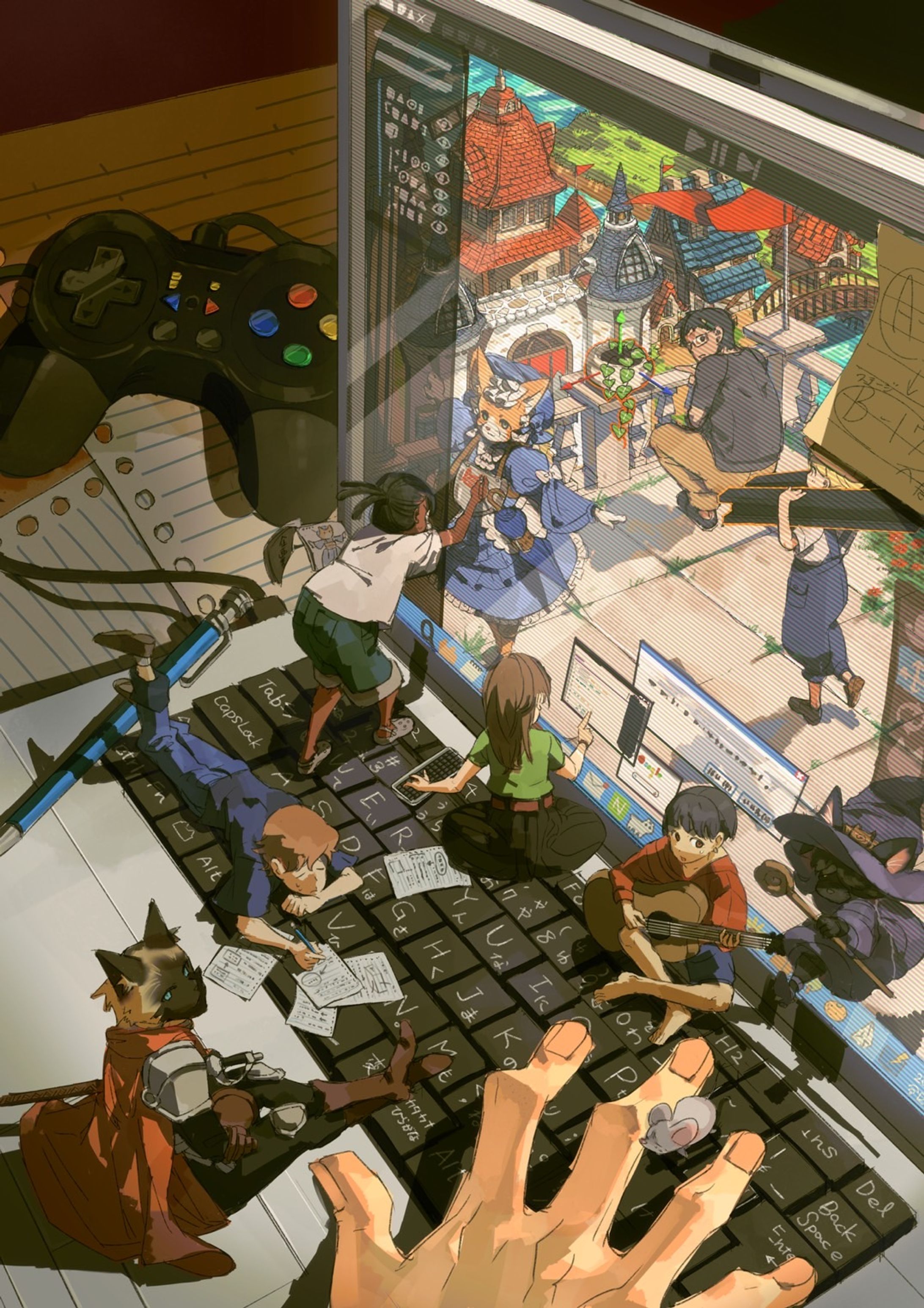 BitSummit GameJam2024キービジュアル-1