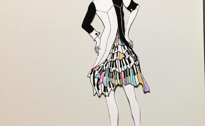 #illustration #art #piano #instrument #book #design #woman #girl #fashion #mode #kinfolk #paris #japan #magazine #ginza #lofficiel #uk #elle #vogue #idmagazine #アート #イラスト#挿画 #ファッション #雑誌 #イラストレーター #ピアノ #デザイン