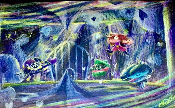 *回るよ回る 世界が回る(deltarune)