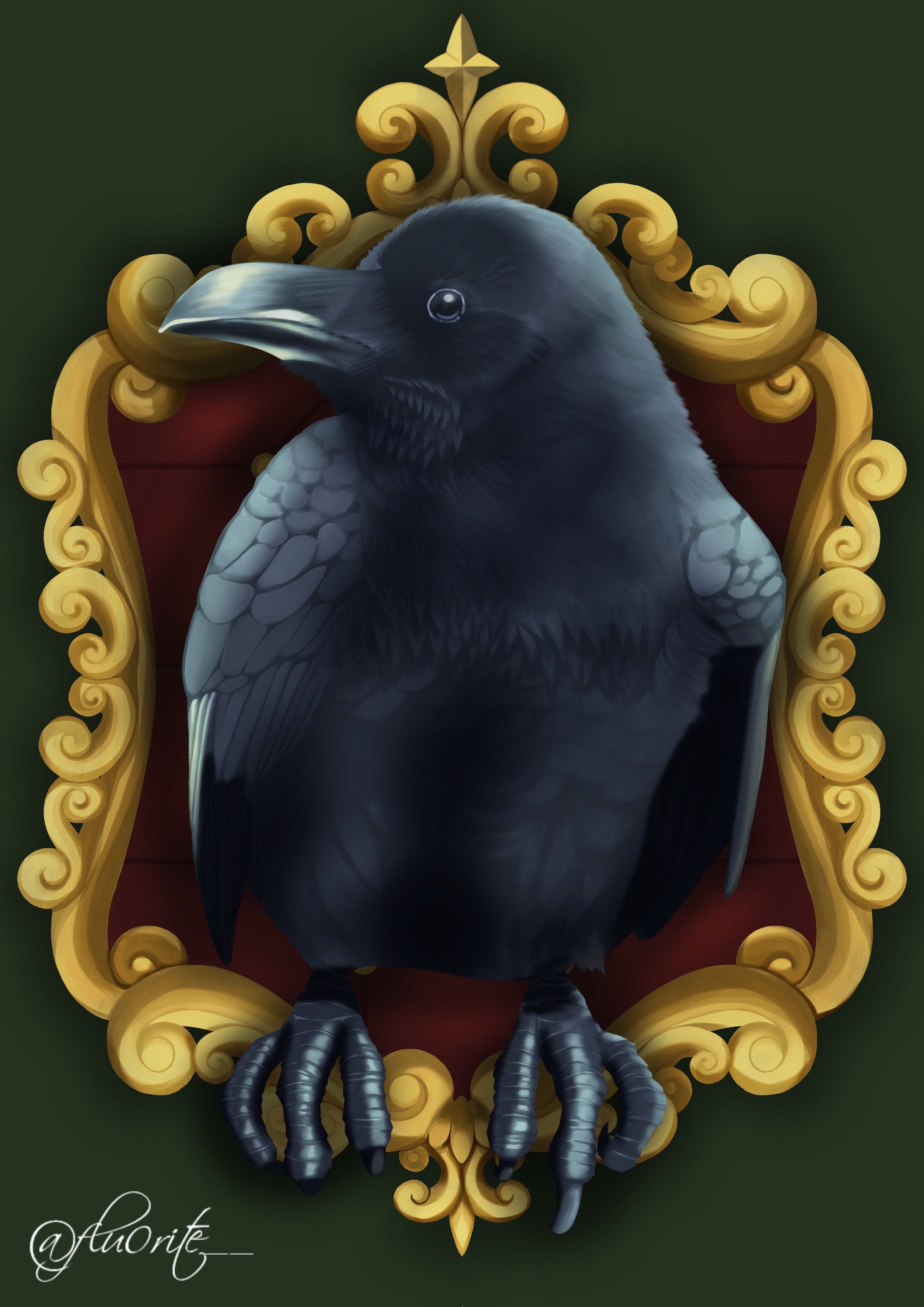 portrait:jungle crow-1