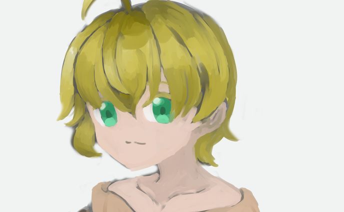 ガサガサ描いたやつ