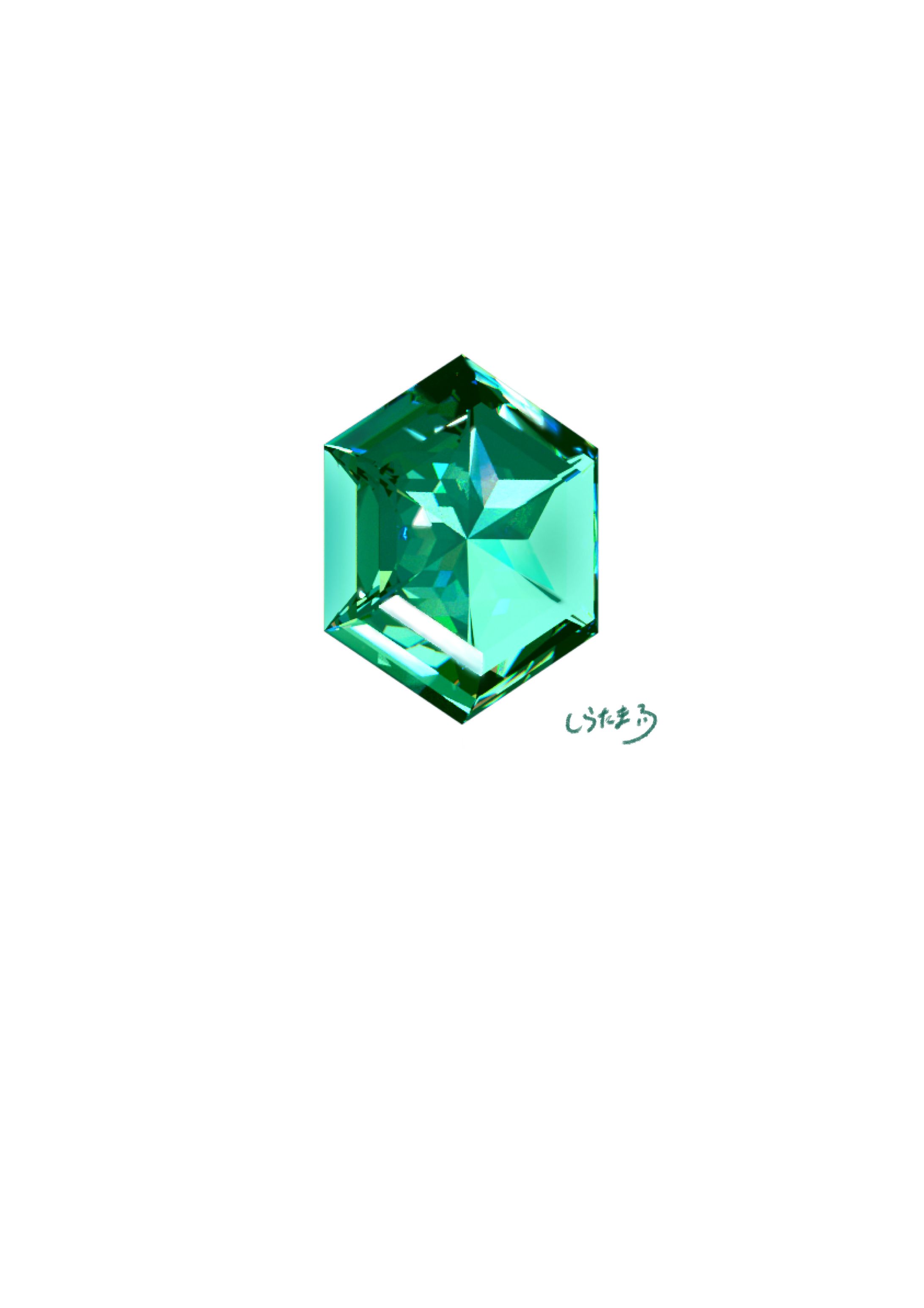 宝石　エメラルド-1