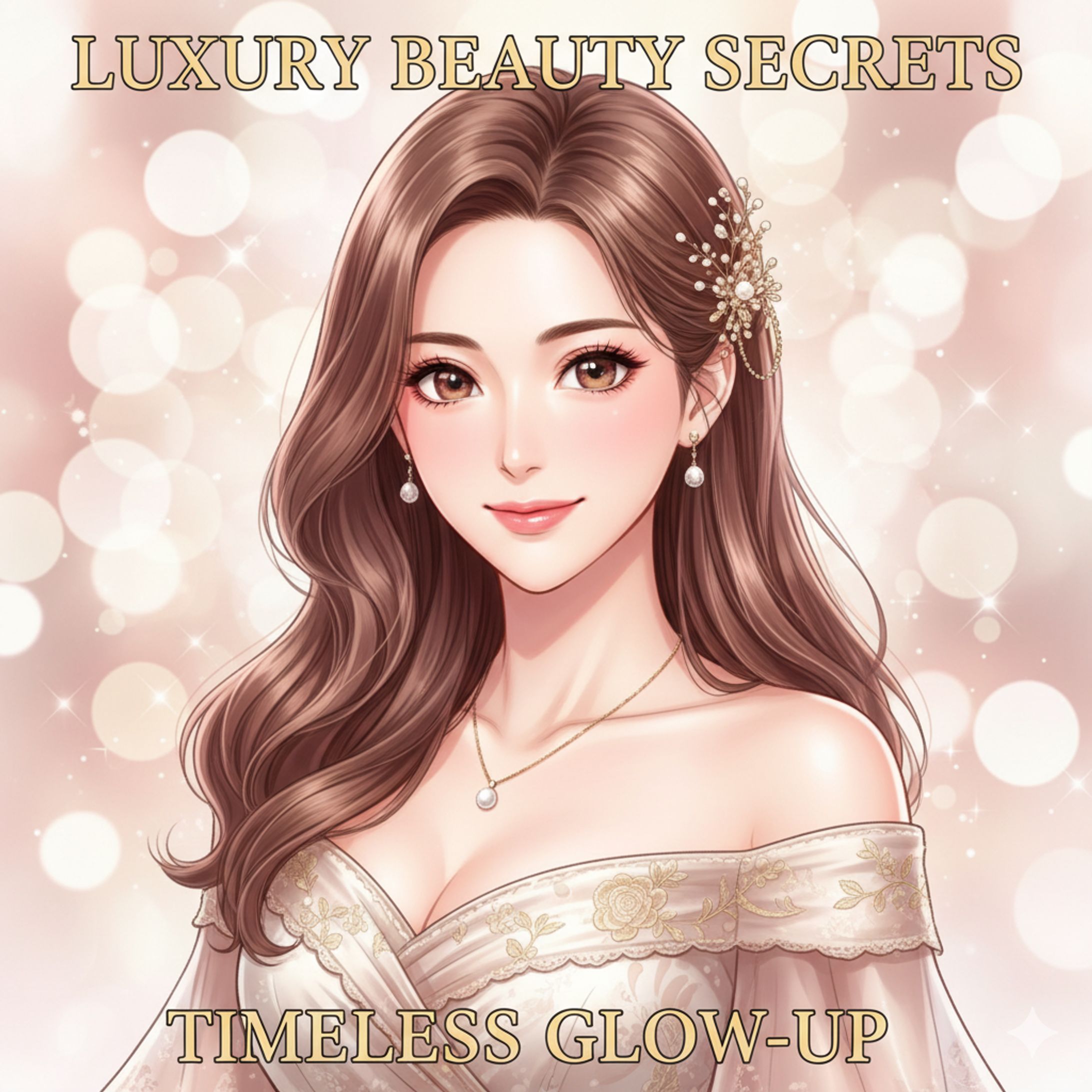 【AI画像生成】ドレスアップした女性 #ゴージャス #上品-1