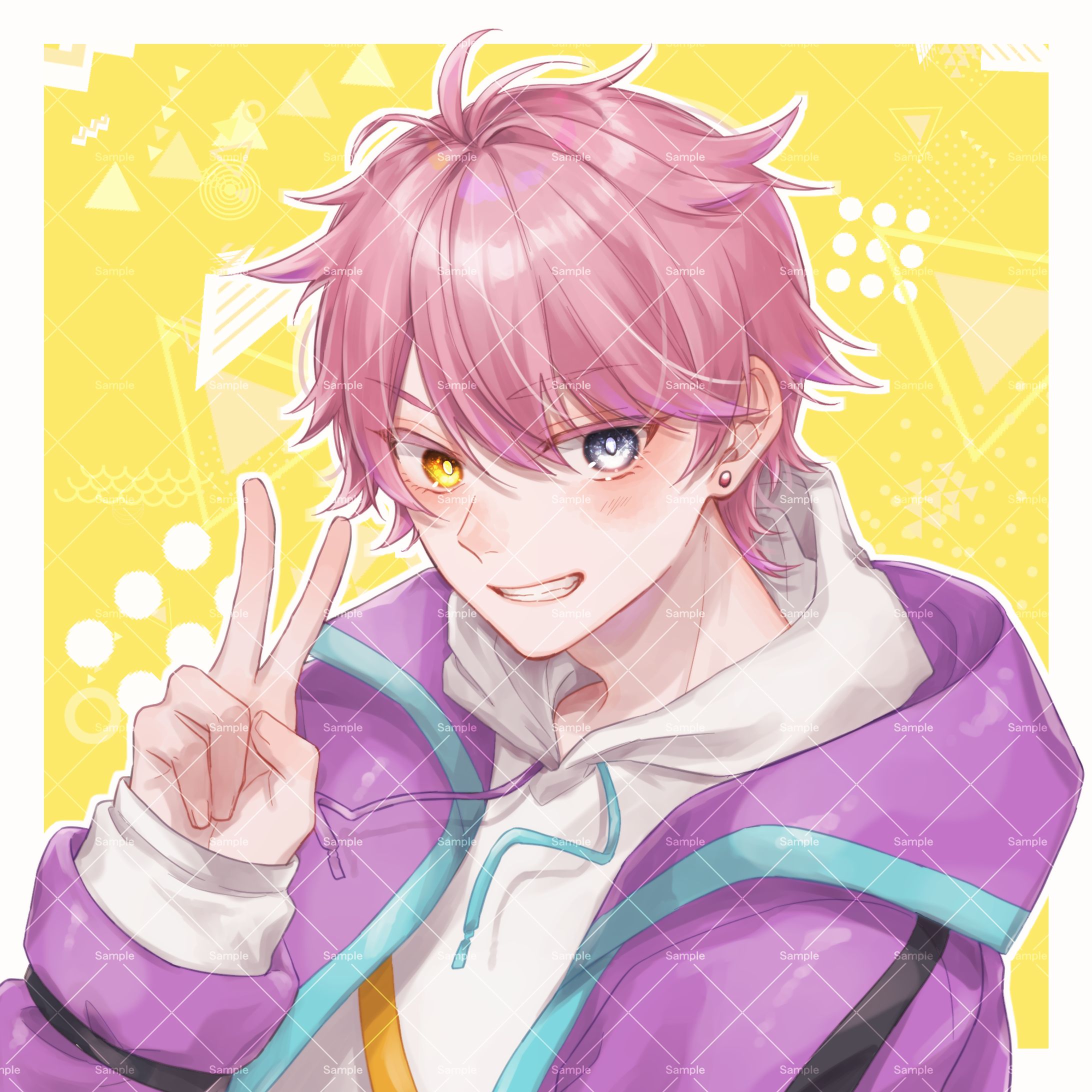 SNSアイコン（表情差分）-1