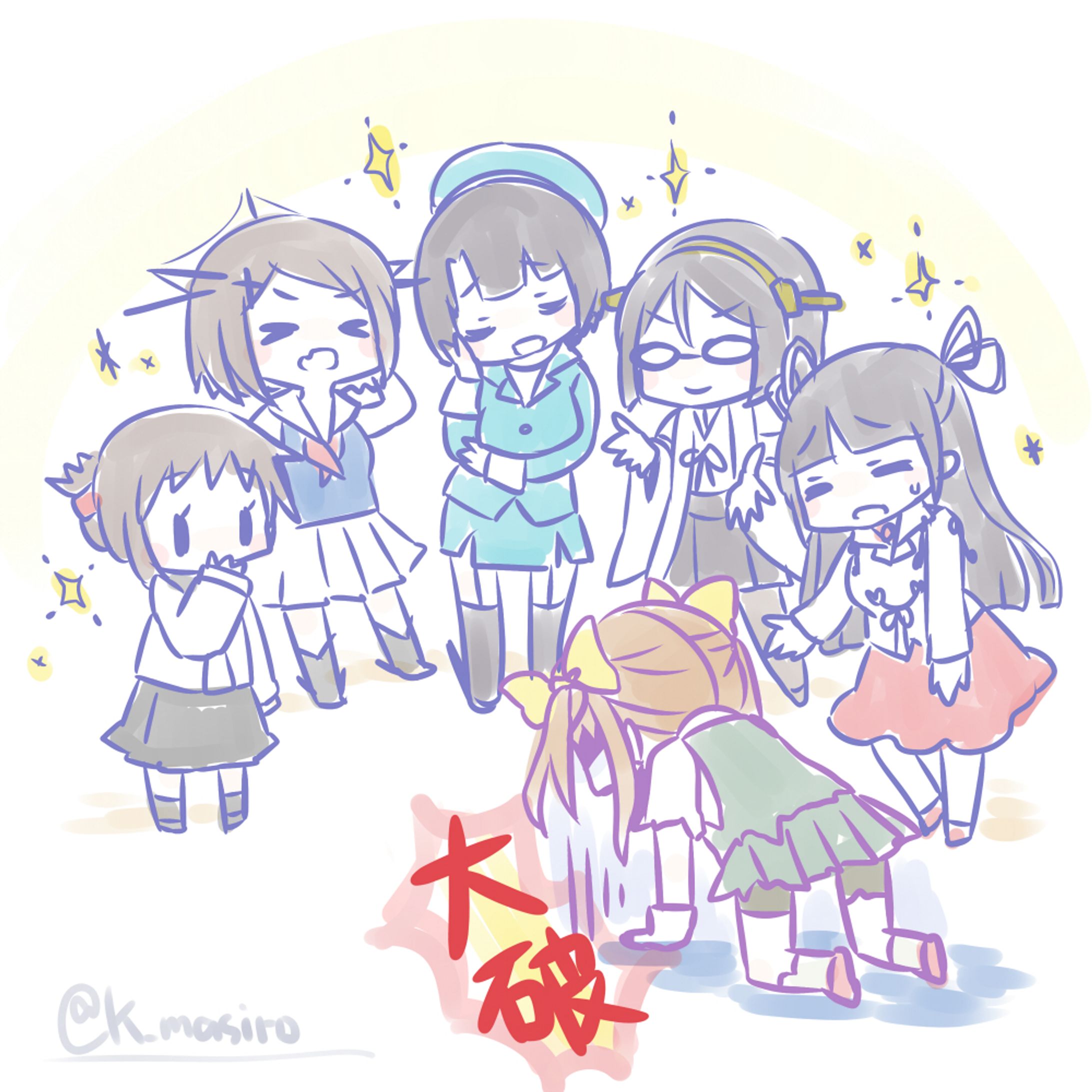 ゆるい系のイラスト-1