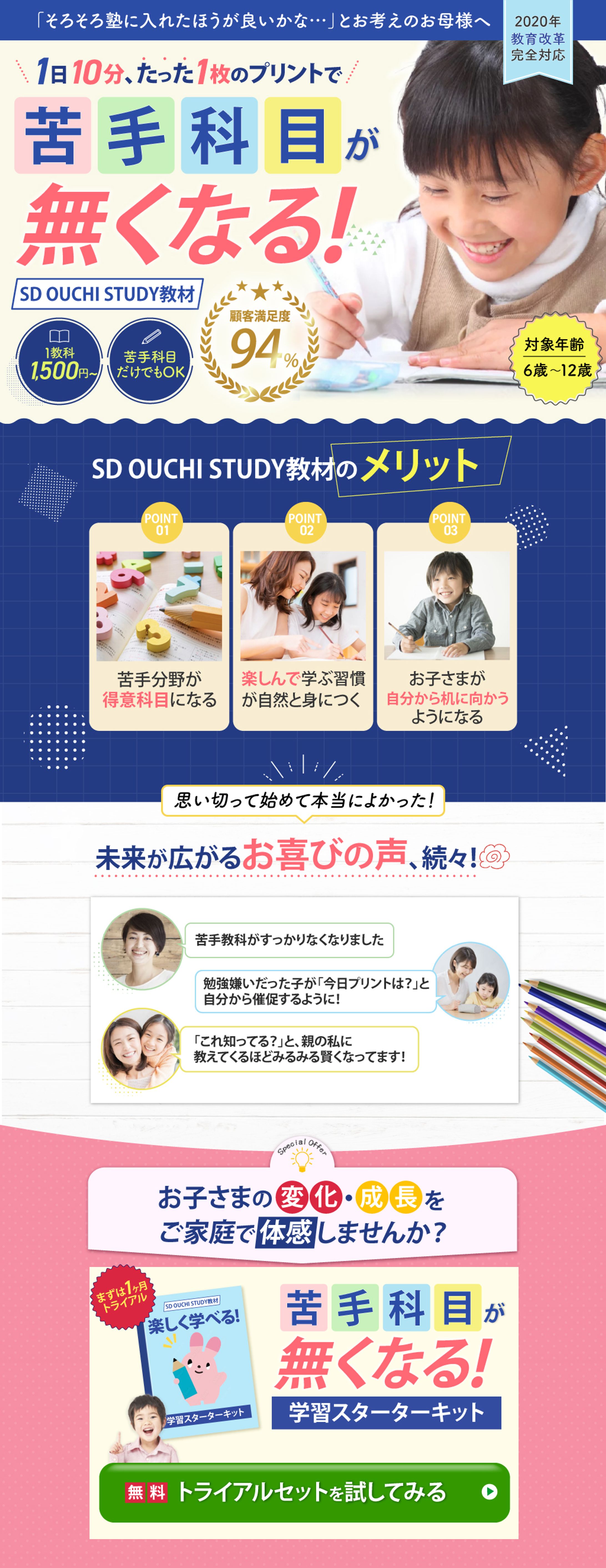 子どもの学習教材-1