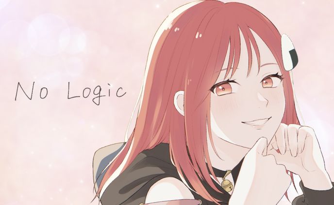 【自作】香結つな　「No Logic」歌ってみた動画イラスト