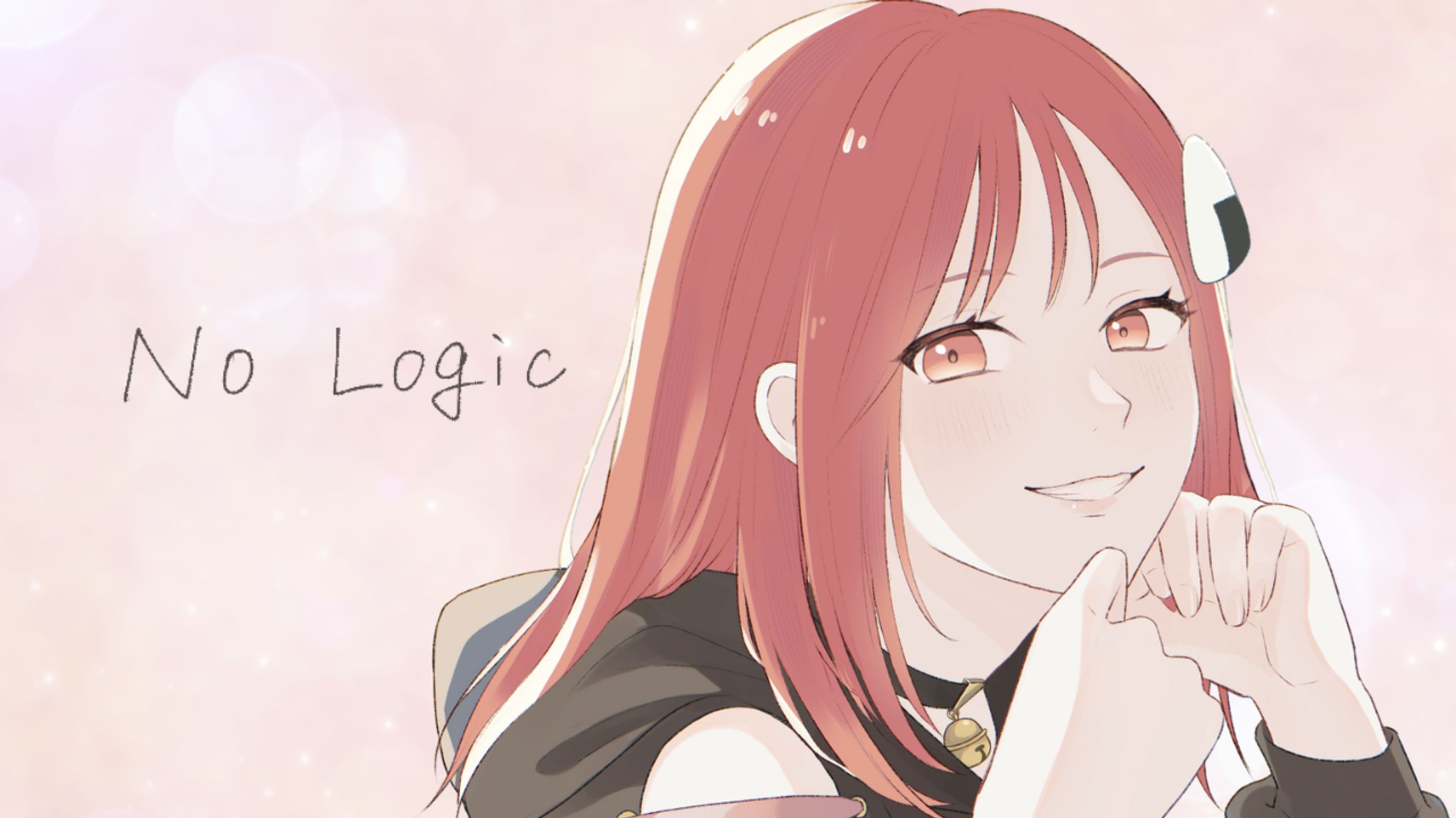 【自作】香結つな　「No Logic」歌ってみた動画イラスト-1