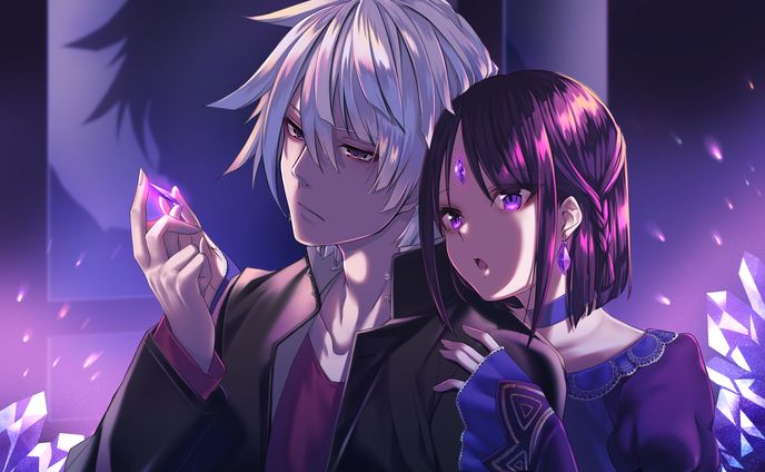 アメジストドールとマスター
