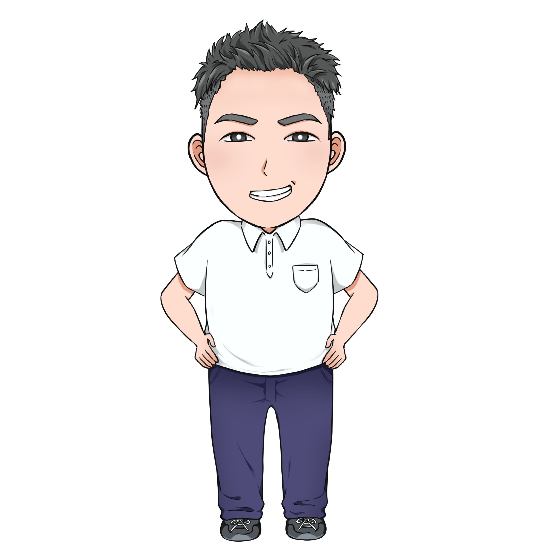 挿絵、似顔絵①-1