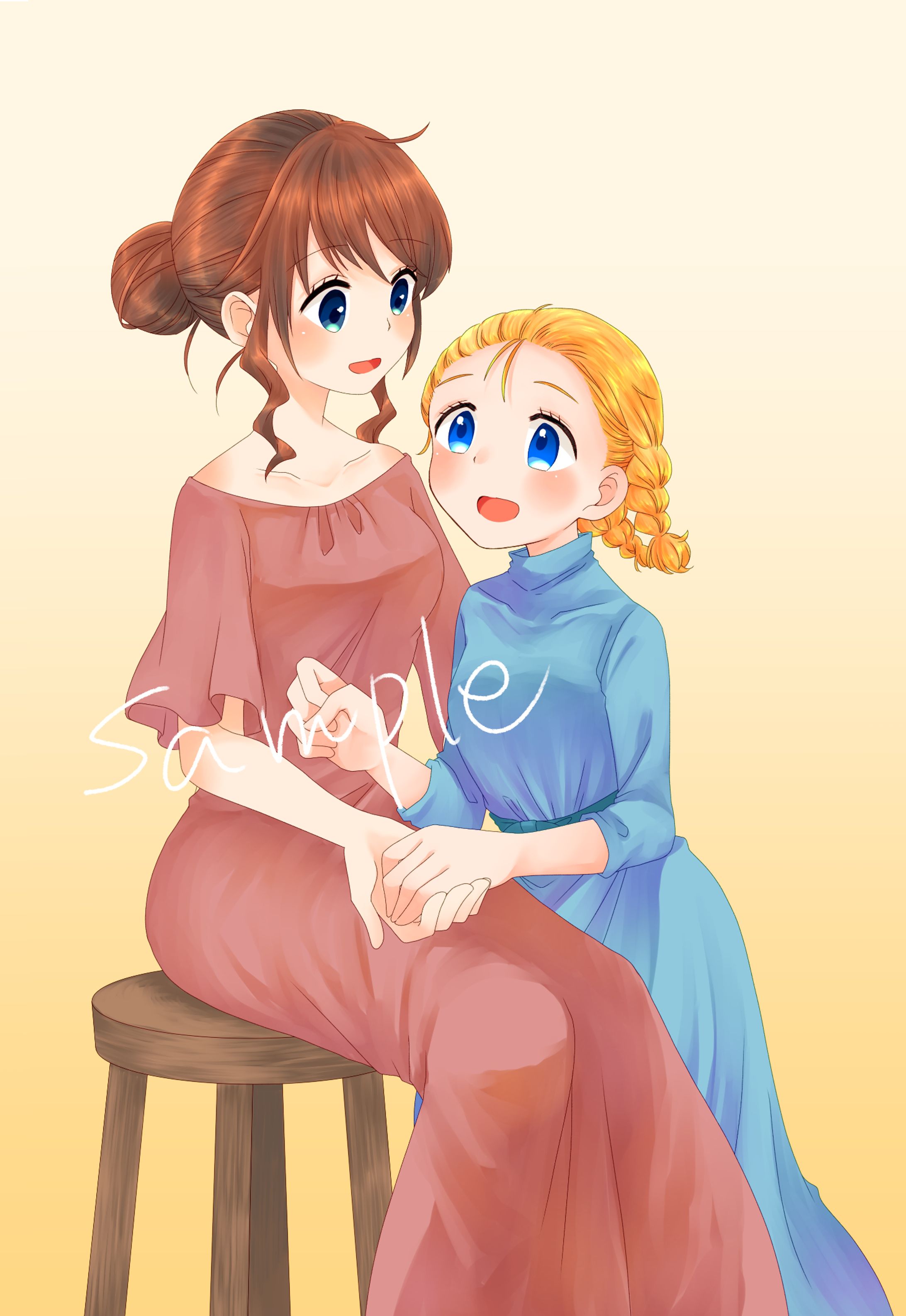 少女と女性-1