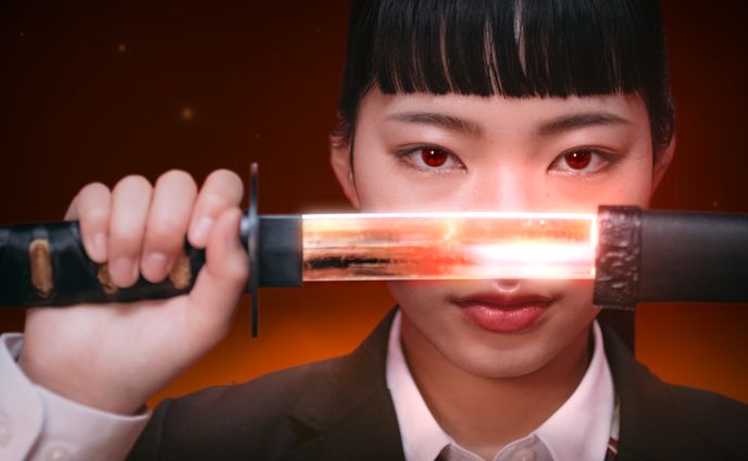 学生、撮影