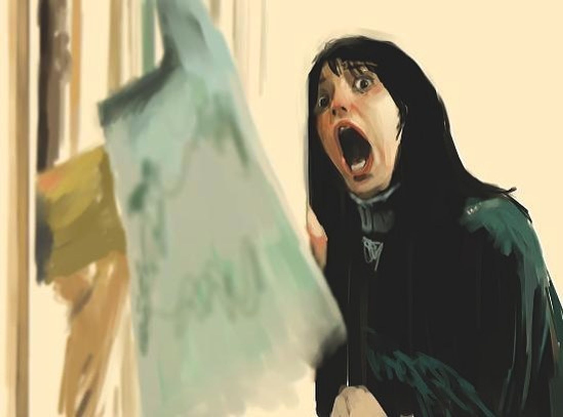 こちらも模写。
シャイニング奥さんw

#illustration #art #drawing #movie #shining #イラスト #模写 #映画 #シャイニング-1