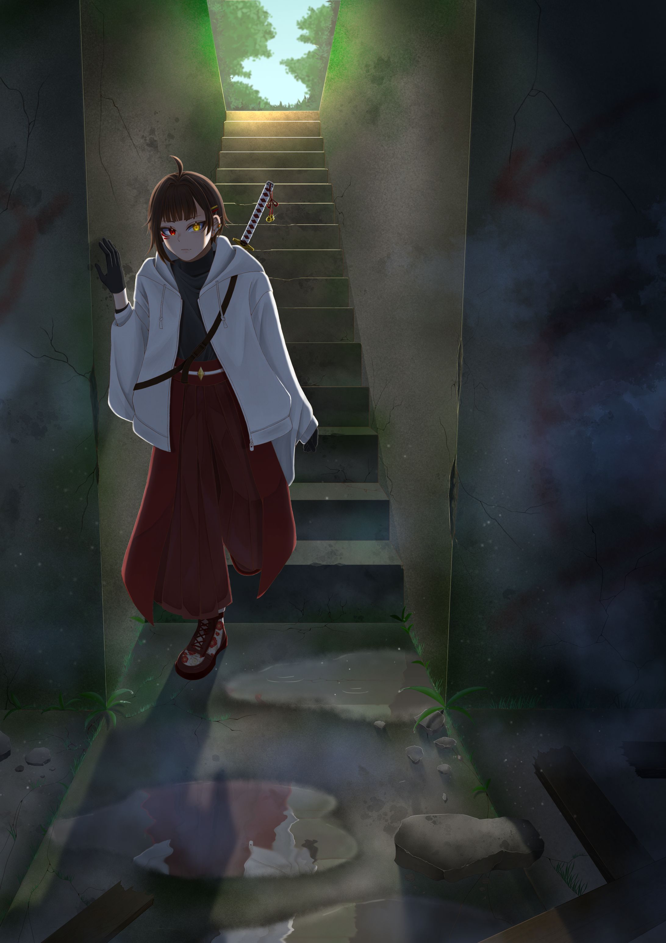 【自創作】廃墟探索-1