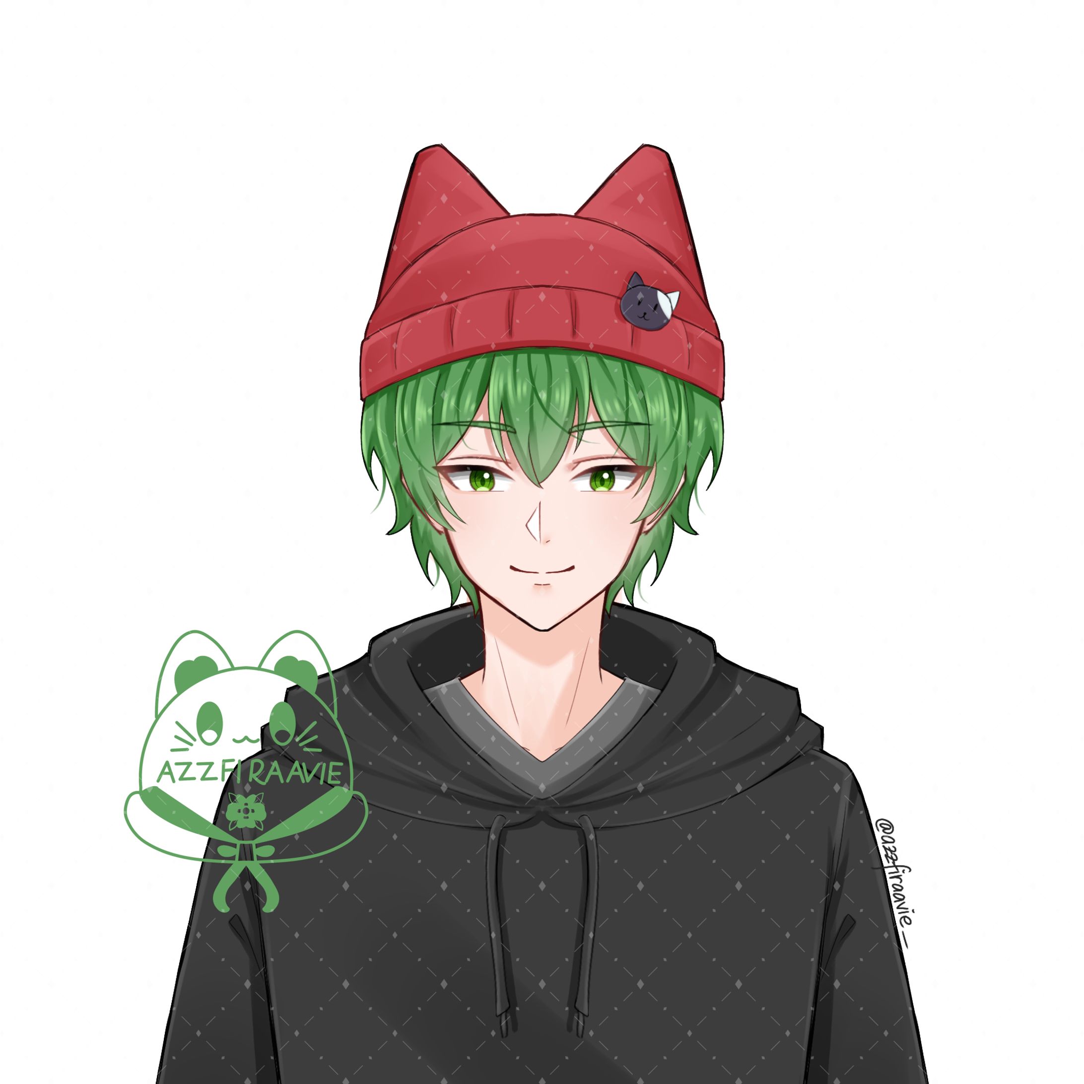 Gift Art - Colored Sketch (Bust Up)-1