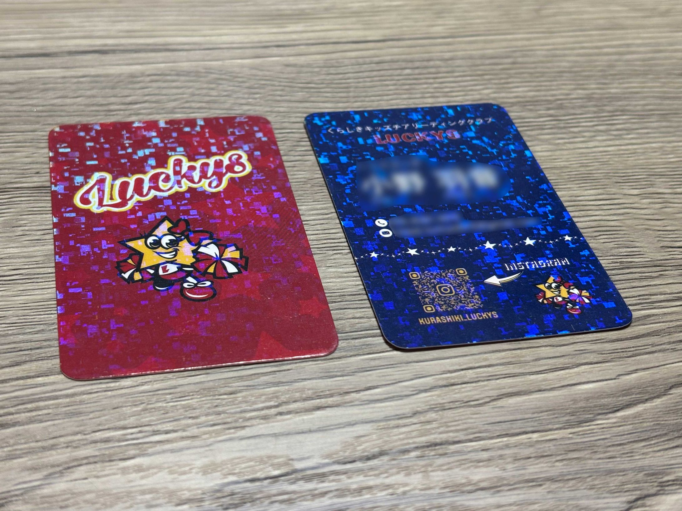 名刺：チアリーディングクラブ-1