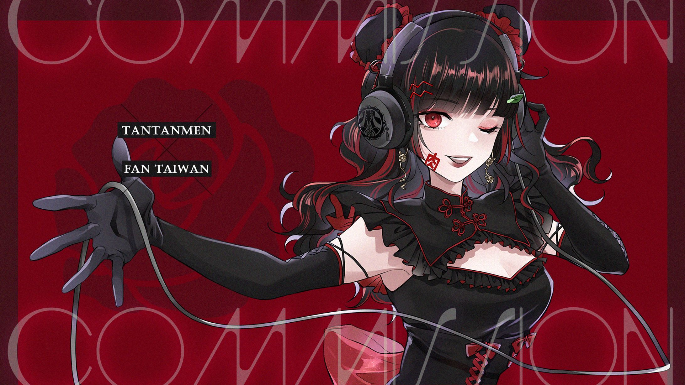 【たんたんめん様】麺厨歌枠リレー／キービジュアル用イラスト-1