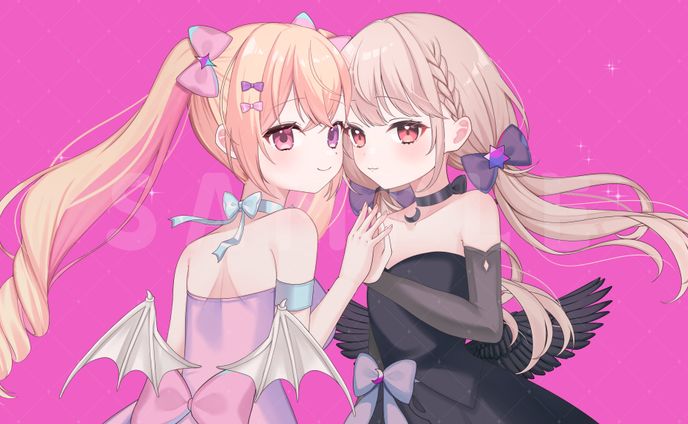 佐藤 ねゆる様、燈様　MVイラスト