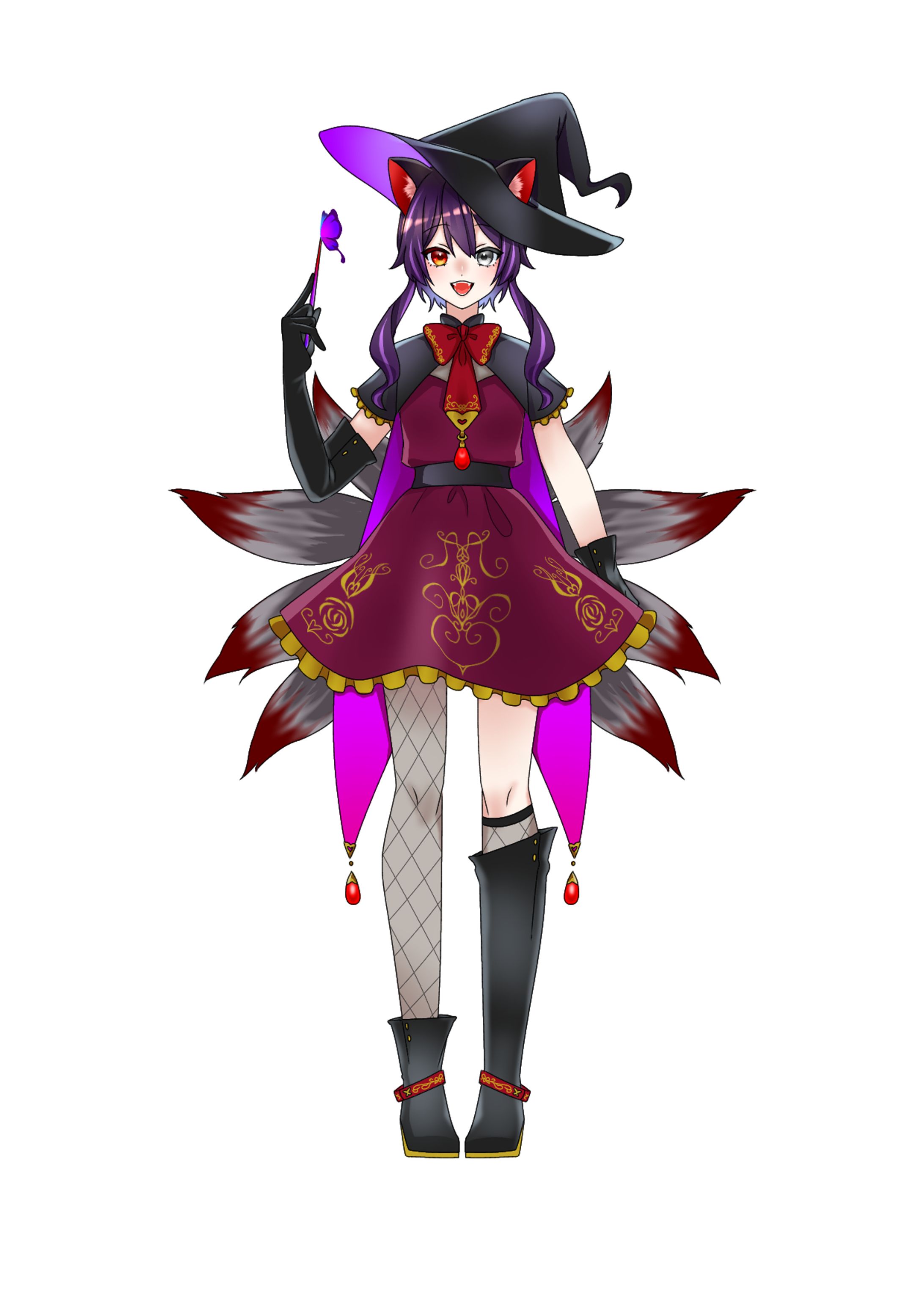 2022.10.31 柳本翡翠様 IRIAMハロウィン衣装-1