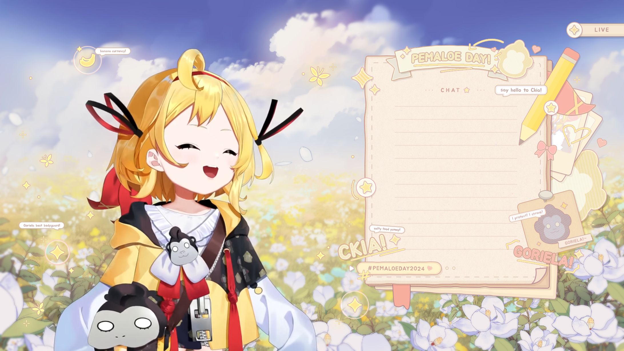 【Overlay】 Kaela Kovalskia ホロライブID-1